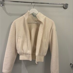 ALO Yoga Cream Sherpa Jacket
